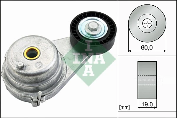 Belt Tensioner, V-ribbed belt